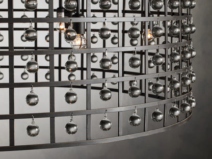 La Cage Round Chandelier 6/8/12 Light