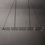 Carlos Planet Rectangular Modern Chandelier