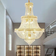 Oversized Multi-layer Luxury Duplex, Villa, High-floor Crystal Chandelier, For Hallway/Staircase/Foyer tassel Light Fixture