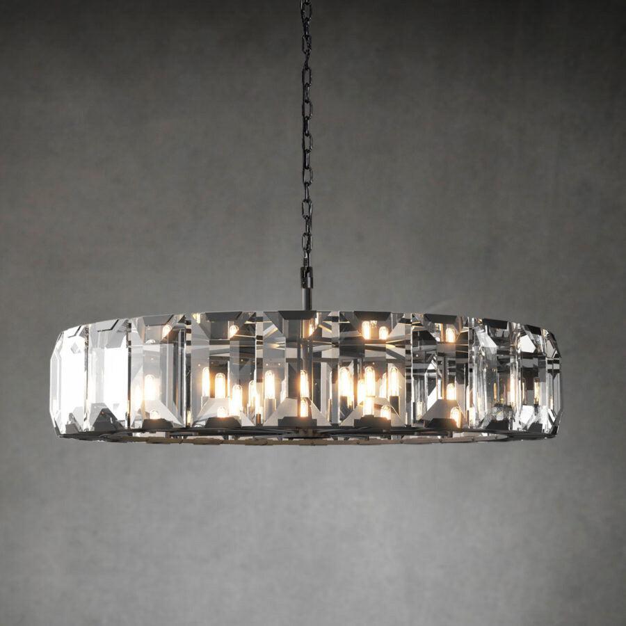 Harlew Crystal Round Chandelier 19''31''43''60''