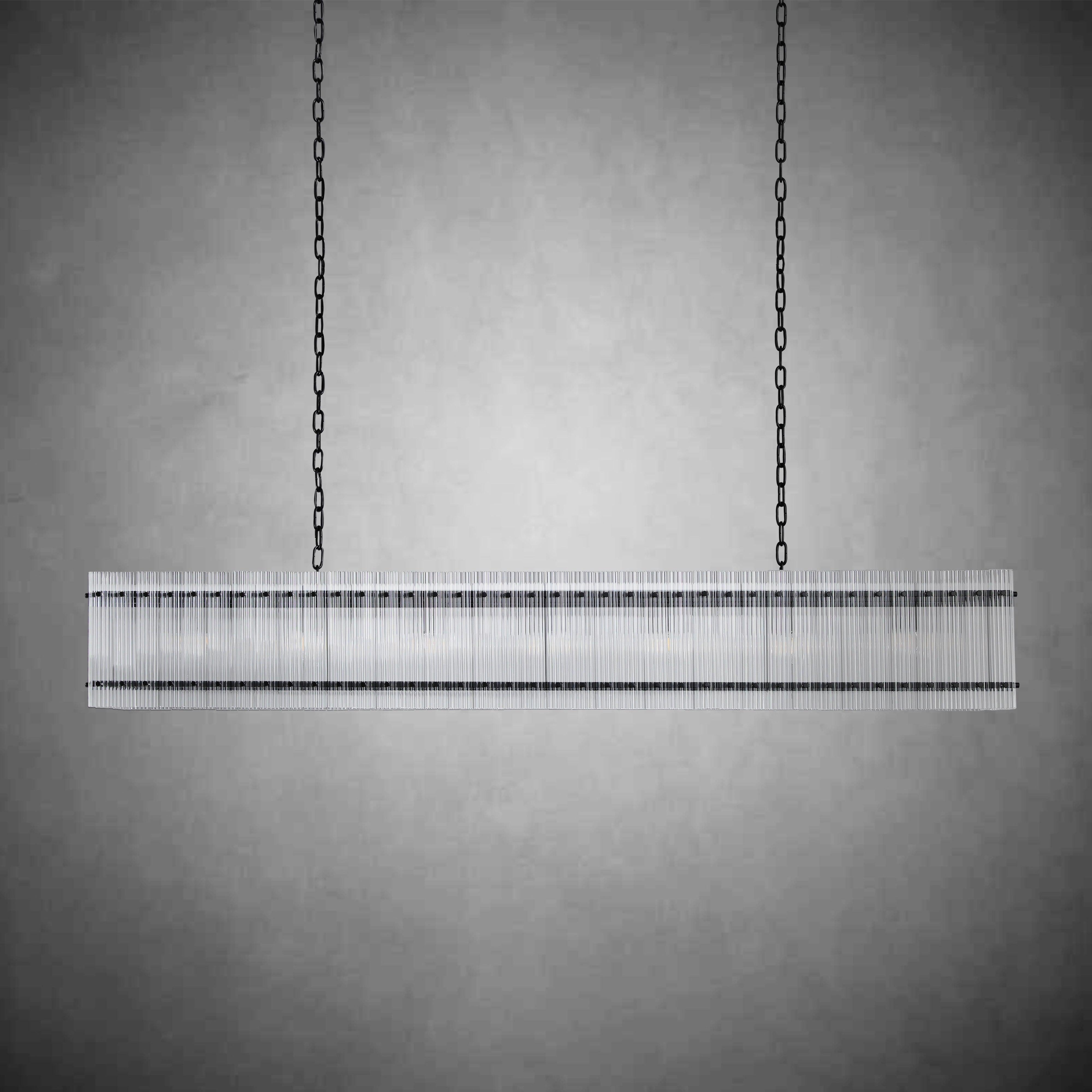 Sun Marcus Recatangular Chandelier 54"72"