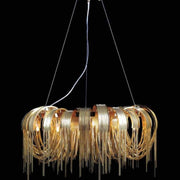 Modern Italian Style Tassel Art Chandelier Creative Light Fixture for Living/ Dining Room/ Cafe/ Show Room