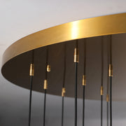 Silas Modern Raindrop Round Chandelier For Living Room