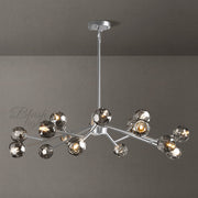 Dorian Modern Crystal Round Chandelier For Living Room 60"