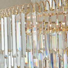 3 Layers Extra Large Living Room Chandelier Luxury Foyer Entryway Crystal Light Fixture - D39.4"*H59.1"/ 30 Lights/74.9kgBlushlighting