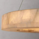 3 - Tier Round Marble Chandelier - D59" + D39.4" + D19.7"GoldWarm whiteBlushlighting