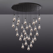 Silas Modern Raindrop Round Chandelier For Living Room