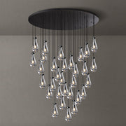 Silas Modern Raindrop Round Chandelier For Living Room