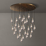 Silas Modern Raindrop Round Chandelier For Living Room