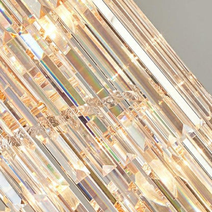 Spiral Crystal Chandelier For Foyer/ Staircase