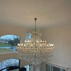 49-Light Classic Candle Crystal Chandelier