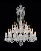 36 Lights Baccarat Crystal Chandelier - Blushlighting