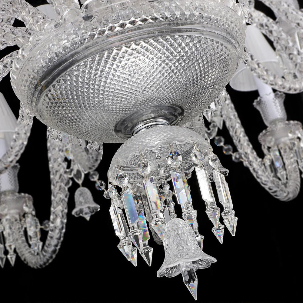 36 Lights Baccarat Crystal Chandelier - Blushlighting