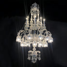 36 Lights Solstice Chandelier Clear Big Lighting - Blushlighting