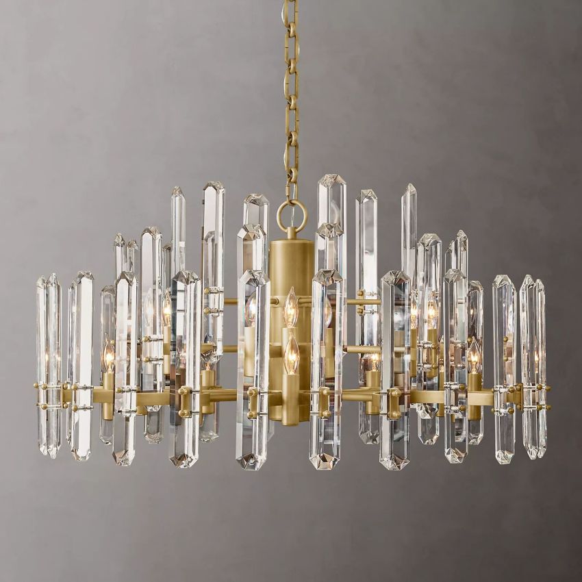 Custom Bonington Round Chandelier 32''