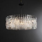 Calista Modern Luxury Round K9 Crystal Chandelier 36", 48", 60", Living Room Chandelier