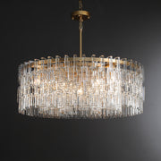 Calista Modern Luxury Round K9 Crystal Chandelier 48"