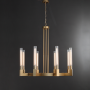 Celestia Candlestick Modern Round Chandelier 36", 48", 60"