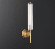 Blushlighting® Luxury Glass Copper Wall Sconce for Bathroom, Living Room image | luxury lighting | glass wall lamps | luxury decor
