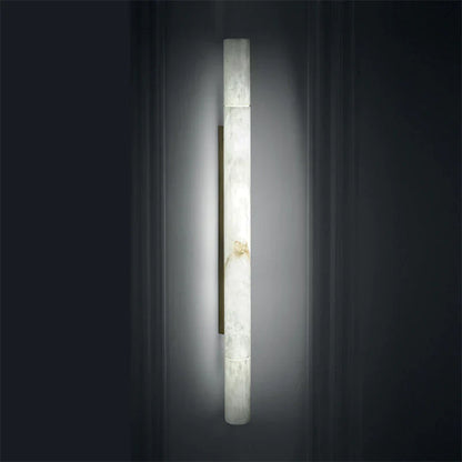 Venus Modern Linear Alabaster Wall Sconce 3'' 4.7''