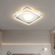 Blushlighting® Square Creative Acrylic LED Ceiling Light For Bedroom, Living Room White