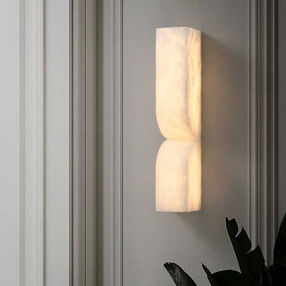Modern Luxe Brass Natural Alabaster Wall Sconce for Entryway chandeliers for dining room,chandeliers for stairways,chandeliers for foyer,chandeliers for bedrooms,chandeliers for kitchen,chandeliers for living room KevinstudiBUives   