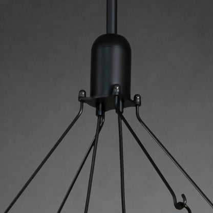 Camina Vintage Filament Rectangle Chandelier 41''52''