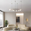 Blushlighting® Planet Orbit Glass Ball LED Pendant Lamp for Living Room, Bedroom, Dining Room Warm light / Dia110.0cm / Dia43.3"