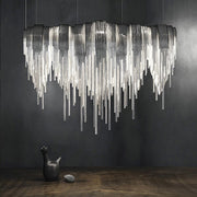 Modern Italian Style Tassel Art Chandelier Creative Light Fixture for Living/ Dining Room/ Cafe/ Show Room