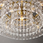 Marignan Round Glass Chandelier 36"