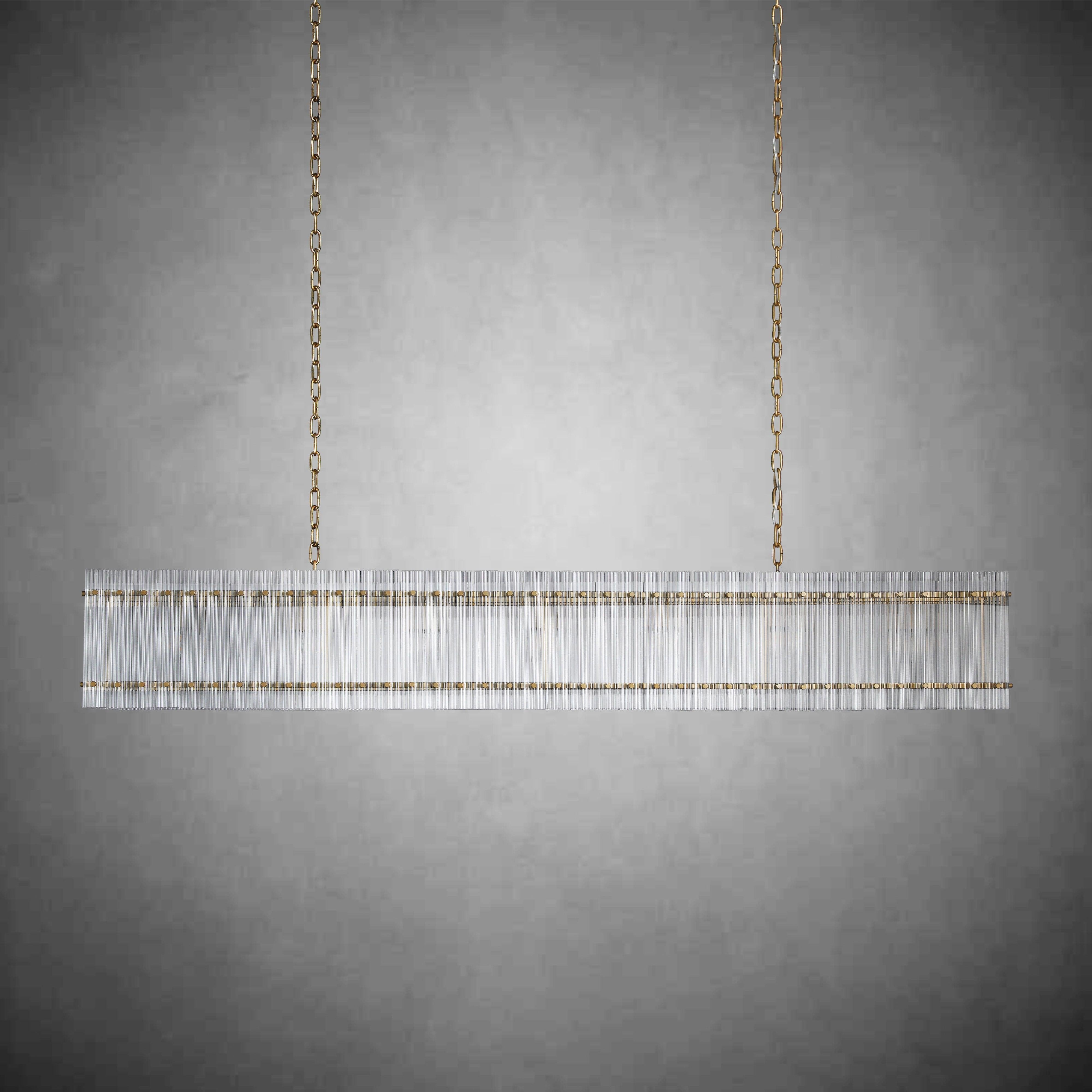 Sun Marcus Recatangular Chandelier 54"72"