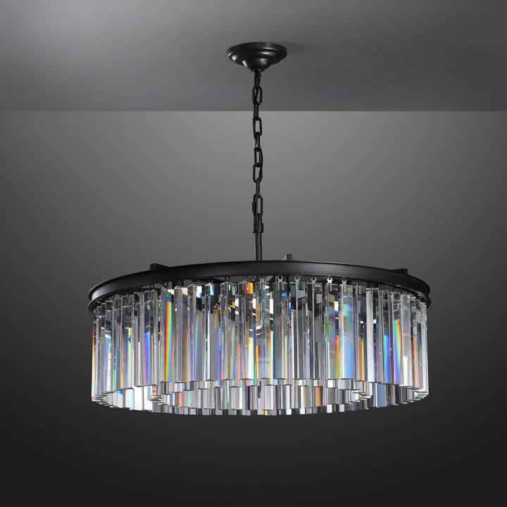 RhysBU Round Chandelier 43"