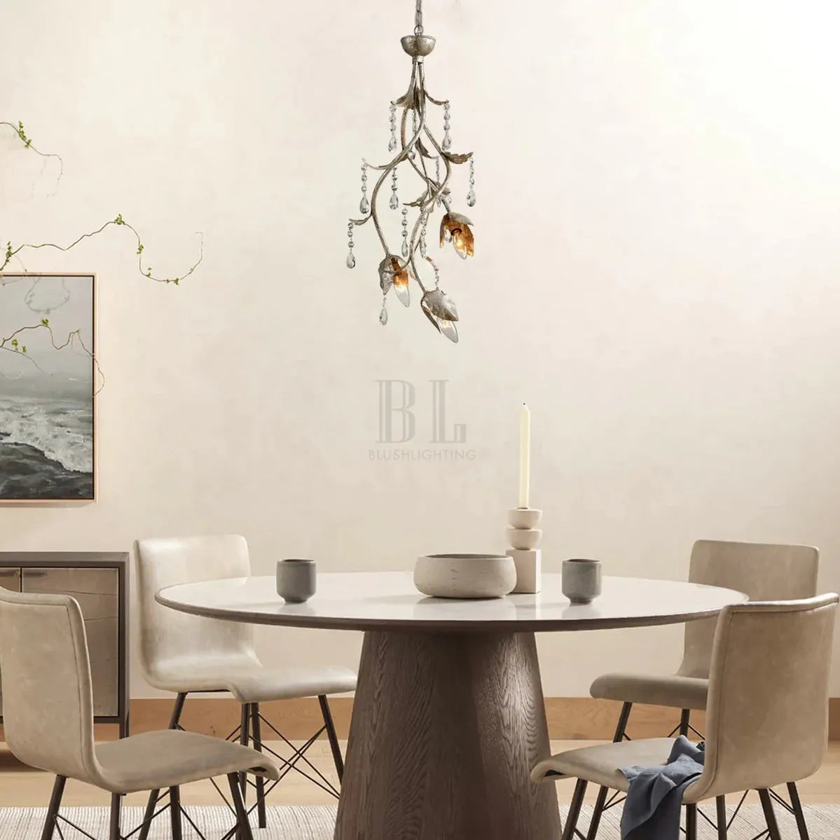 Viticcia 28" Pendant-Lighting-Blushlighting