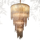 Fenwater Crystal Falls Chandelier - Blushlighting
