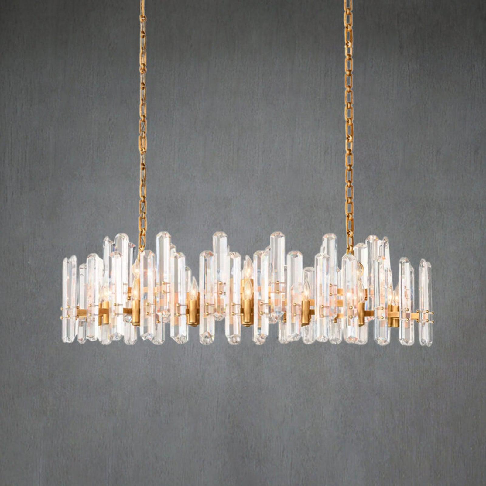 Bonington Rectangular chandelier  54” 72"