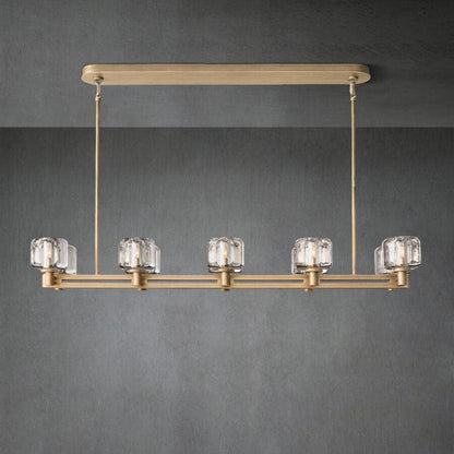 Demaket Double Linear Chandelier 54"72''