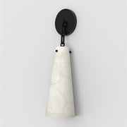 Blush Lighting Javad Alabaster Wall Sconce, Designer Wall Lights