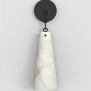 Blush Lighting Javad Alabaster Wall Sconce, Designer Wall Lights