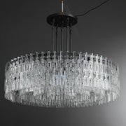 Calista Modern Luxury Round K9 Crystal Chandelier 60"