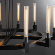 Celestia Candlestick Modern Round Chandelier 36", 48", 60"