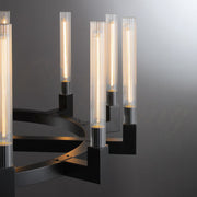 Celestia Candlestick Modern Round Chandelier 36", 48", 60"