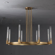 Celestia Candlestick Modern Round Chandelier 36", 48", 60"