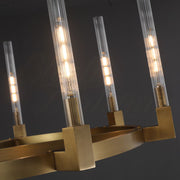 Celestia Candlestick Modern Round Chandelier 36", 48", 60"