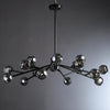 Dorian Modern Crystal Round Chandelier For Living Room 48"