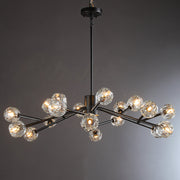 Dorian Modern Crystal Round Chandelier For Living Room 60"