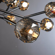 Dorian Modern Crystal Round Chandelier For Living Room 48"