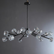 Dorian Modern Crystal Round Chandelier For Living Room