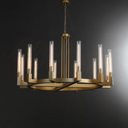 Celestia Candlestick Modern Round Chandelier 36", 48", 60"