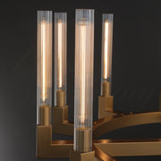 Celestia Candlestick Modern Round Chandelier 36", 48", 60"