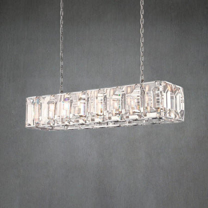 Harlew Crystal Rectangular Chandelier42''54''62''74"